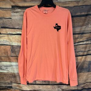 Port & Company Deltapine Texas Cotton Safety Slogan Long Sleeve T-Shirt Men's M